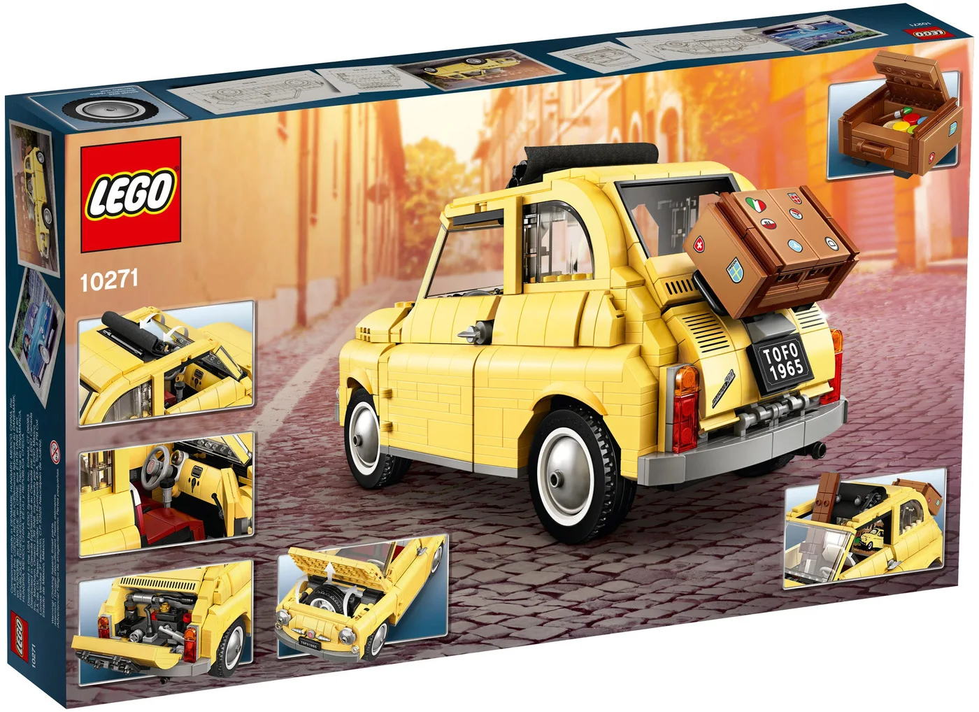 LEGO® Creator Expert 10271 Fiat 500 - vue 6