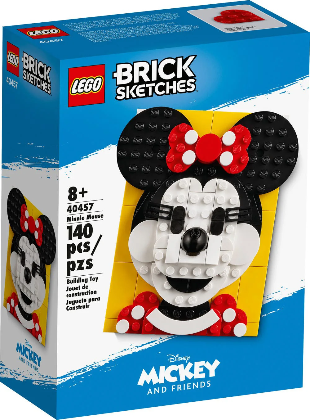 LEGO® Brick Sketches 40457 Minnie - vue 2