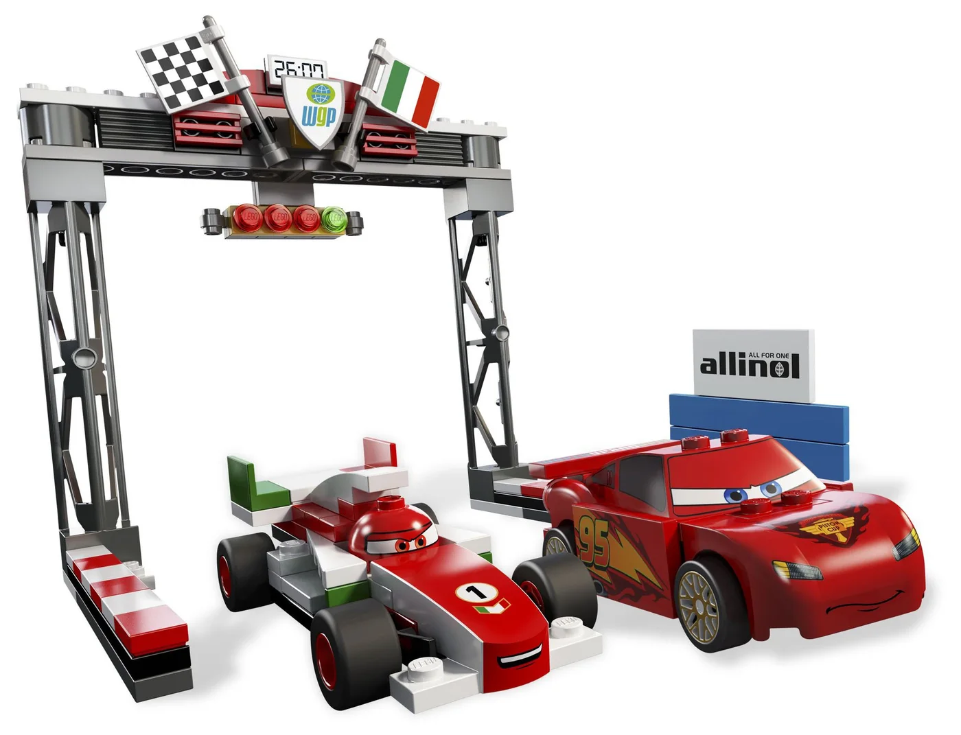 LEGO® Cars 8423 Gran Premio del Mondo Duello in Pista - vue 4