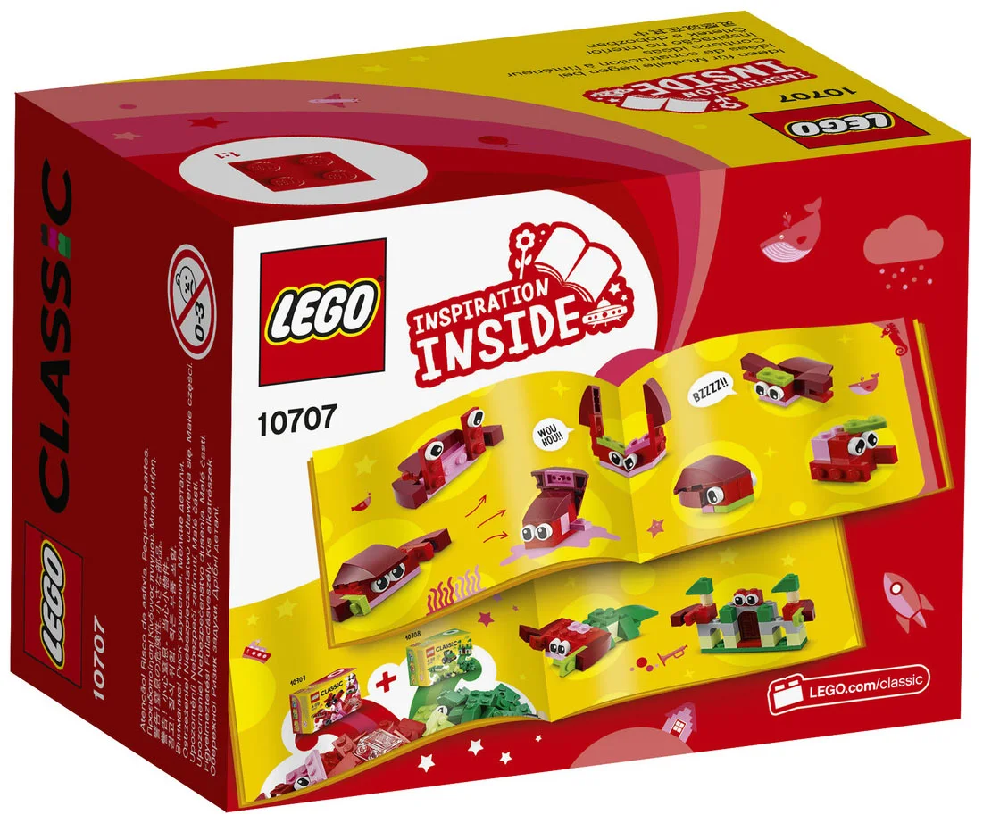 LEGO® Classic 10707 Scatola della creatività Rossa - vue 2