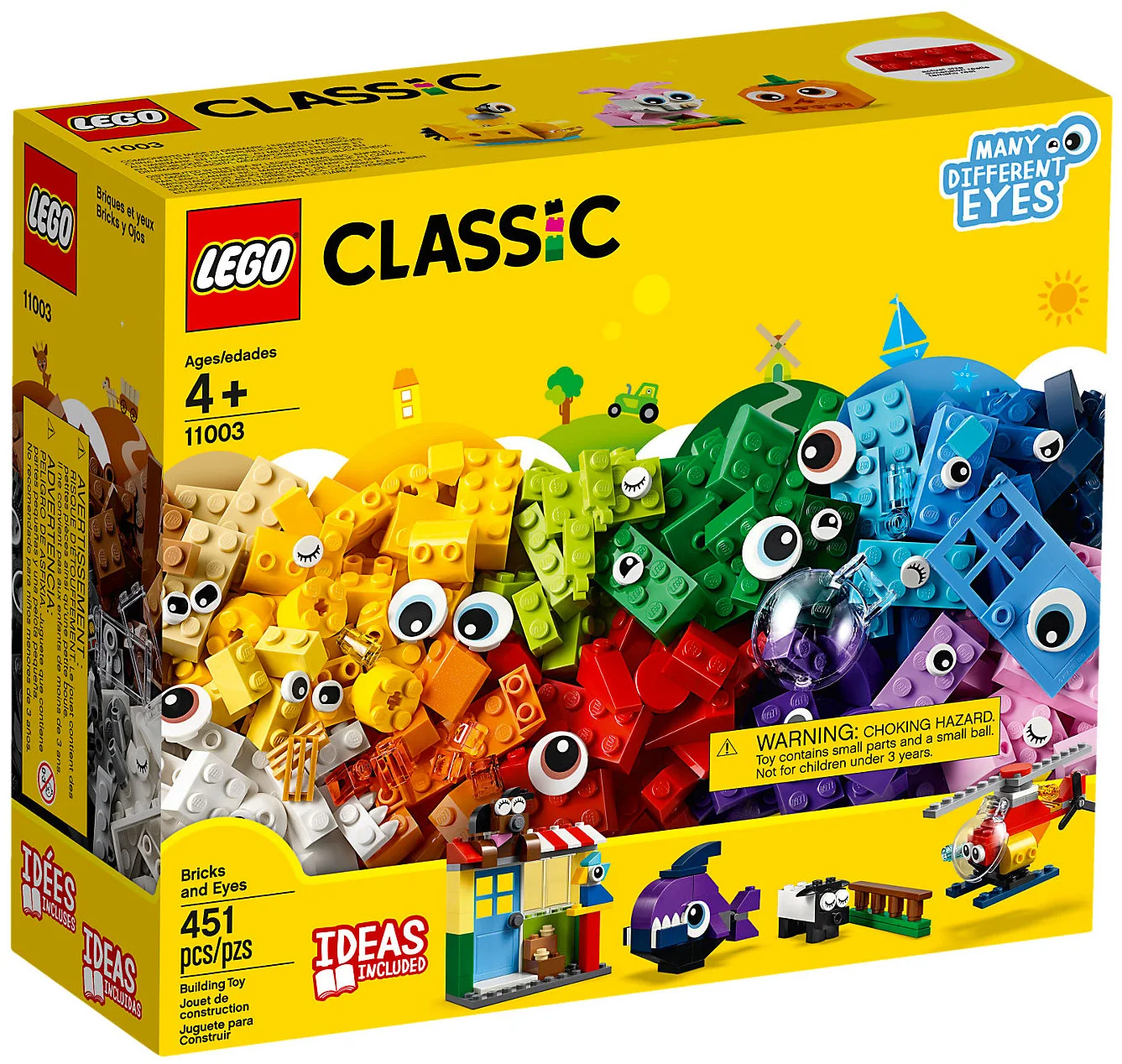 LEGO® Classic 11003 Mattoncini e Occhi - vue 5