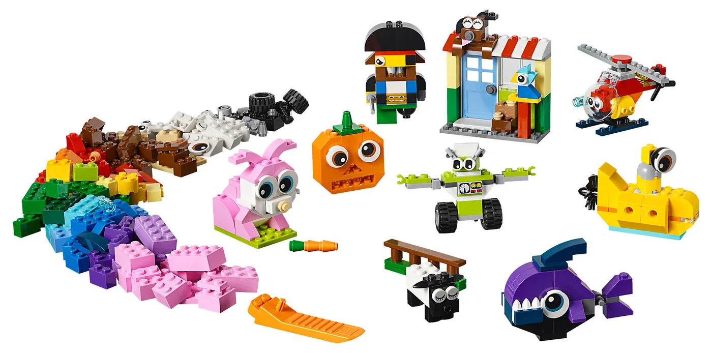 LEGO® Classic 11003 Mattoncini e Occhi - vue 6