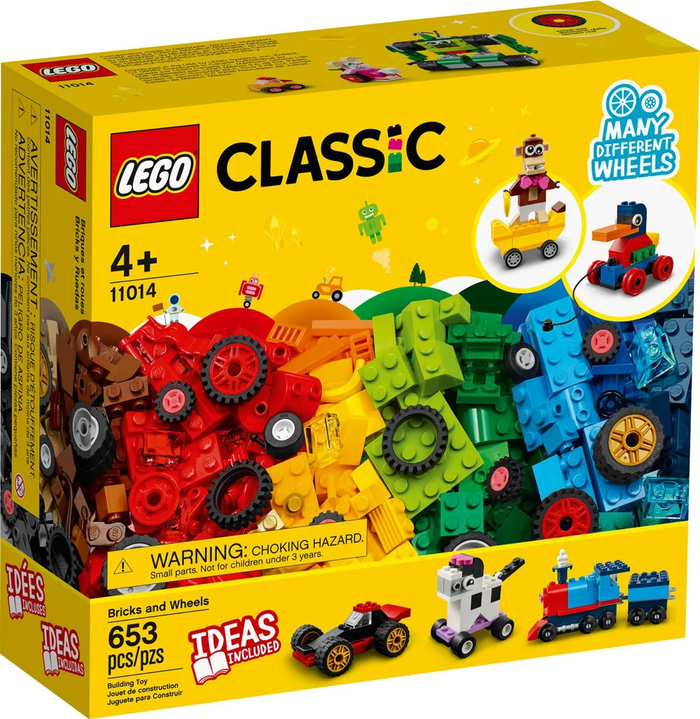 LEGO® Classic 11014 Mattoncini e ruote - vue 2