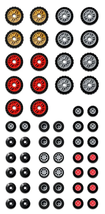 LEGO® Classic 11014 Mattoncini e ruote - vue 14