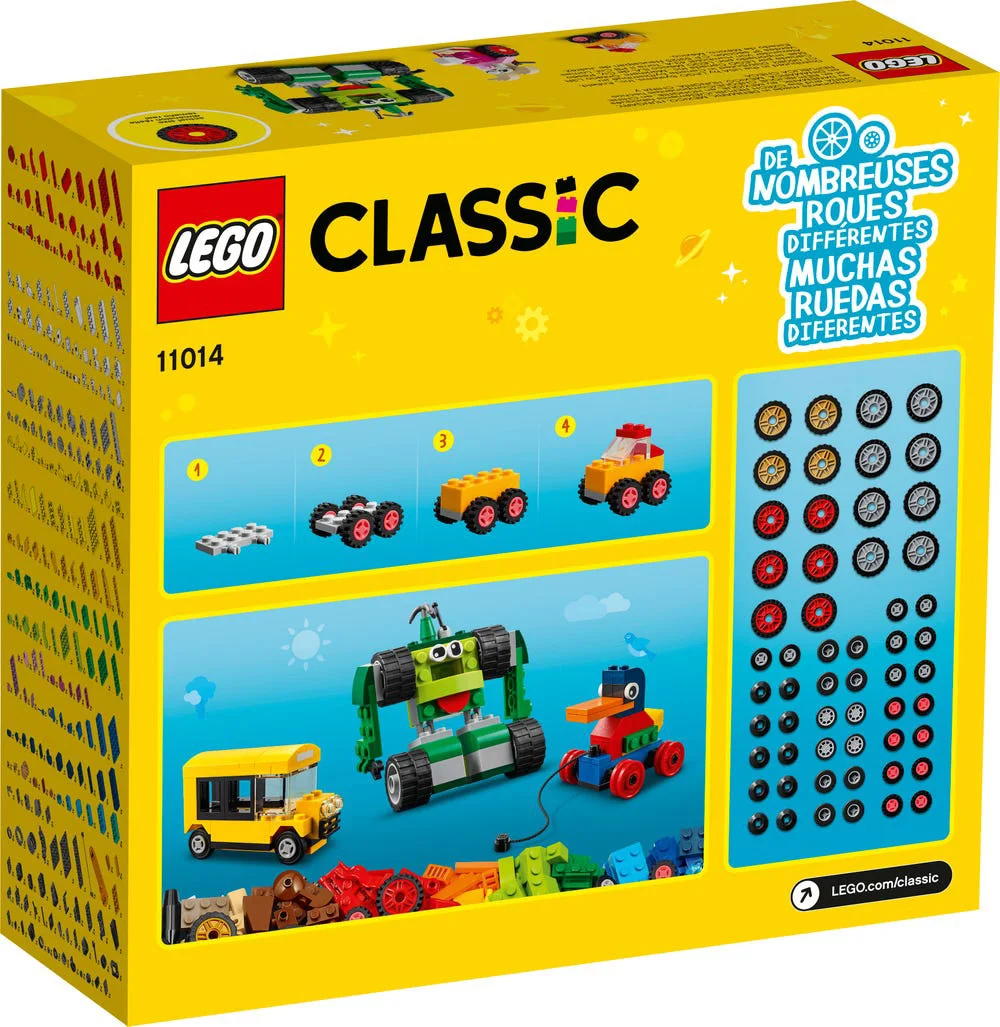 LEGO® Classic 11014 Mattoncini e ruote - vue 15