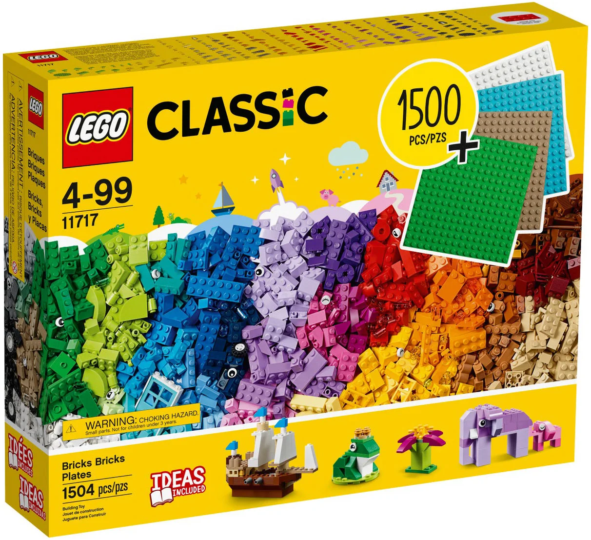 LEGO® Classic 11717 Scatola di mattoncini extra large con piastre da costruzione - vue 2