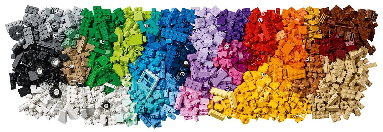 LEGO® Classic 11717 Scatola di mattoncini extra large con piastre da costruzione - vue 3