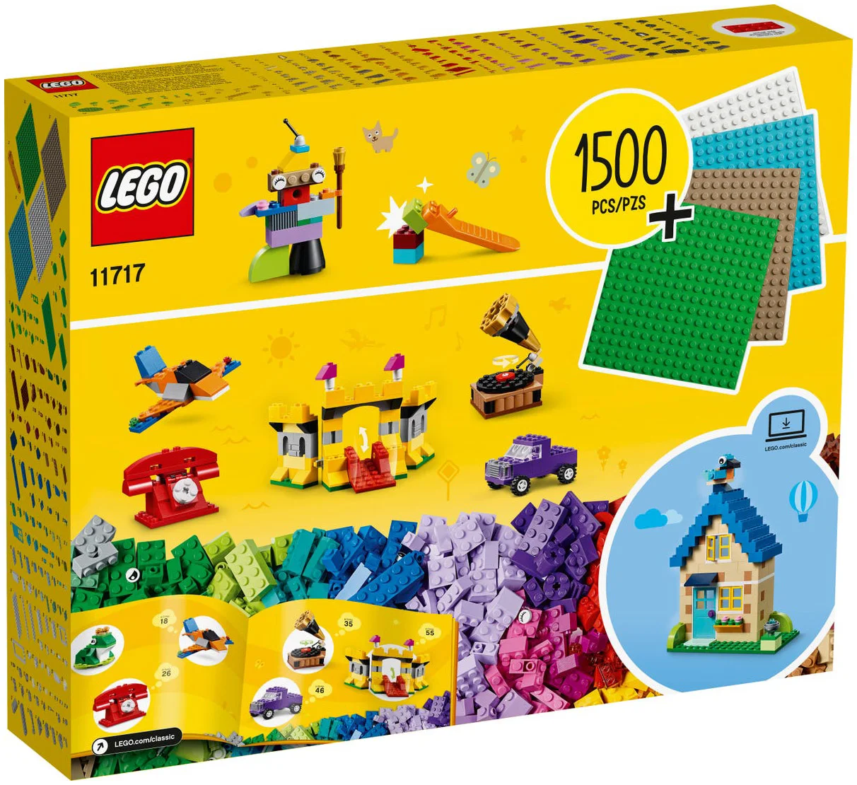 LEGO® Classic 11717 Scatola di mattoncini extra large con piastre da costruzione - vue 11
