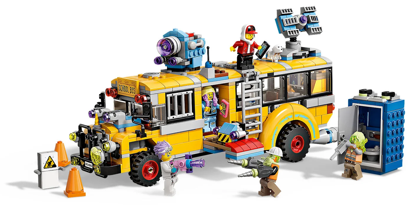 LEGO® Hidden Side 70423 Autobus di Intercettazione Paranormale 3000 - vue 4