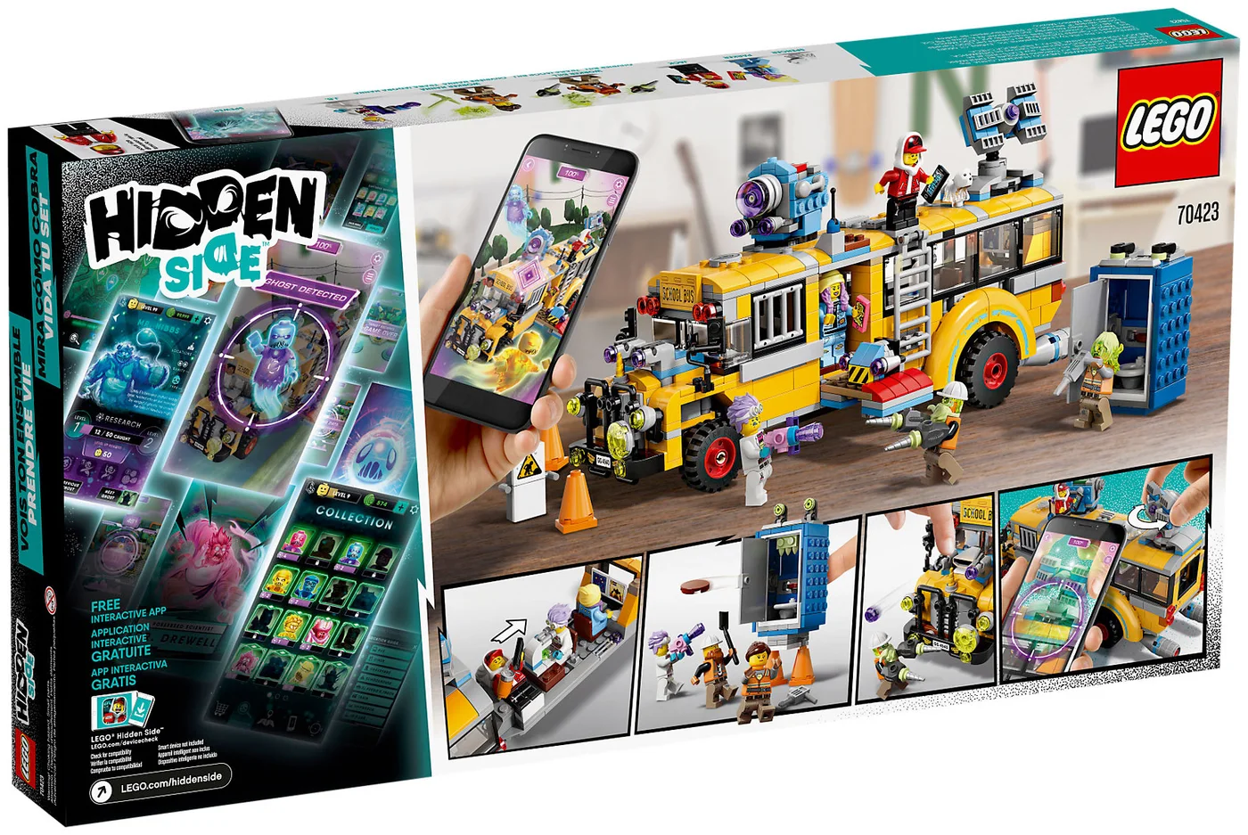 LEGO® Hidden Side 70423 Autobus di Intercettazione Paranormale 3000 - vue 5