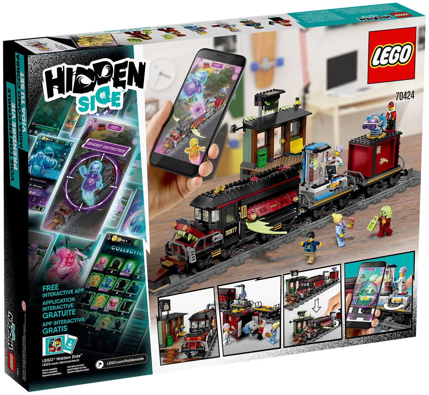 LEGO® Hidden Side 70424 Espresso Fantasma - vue 4