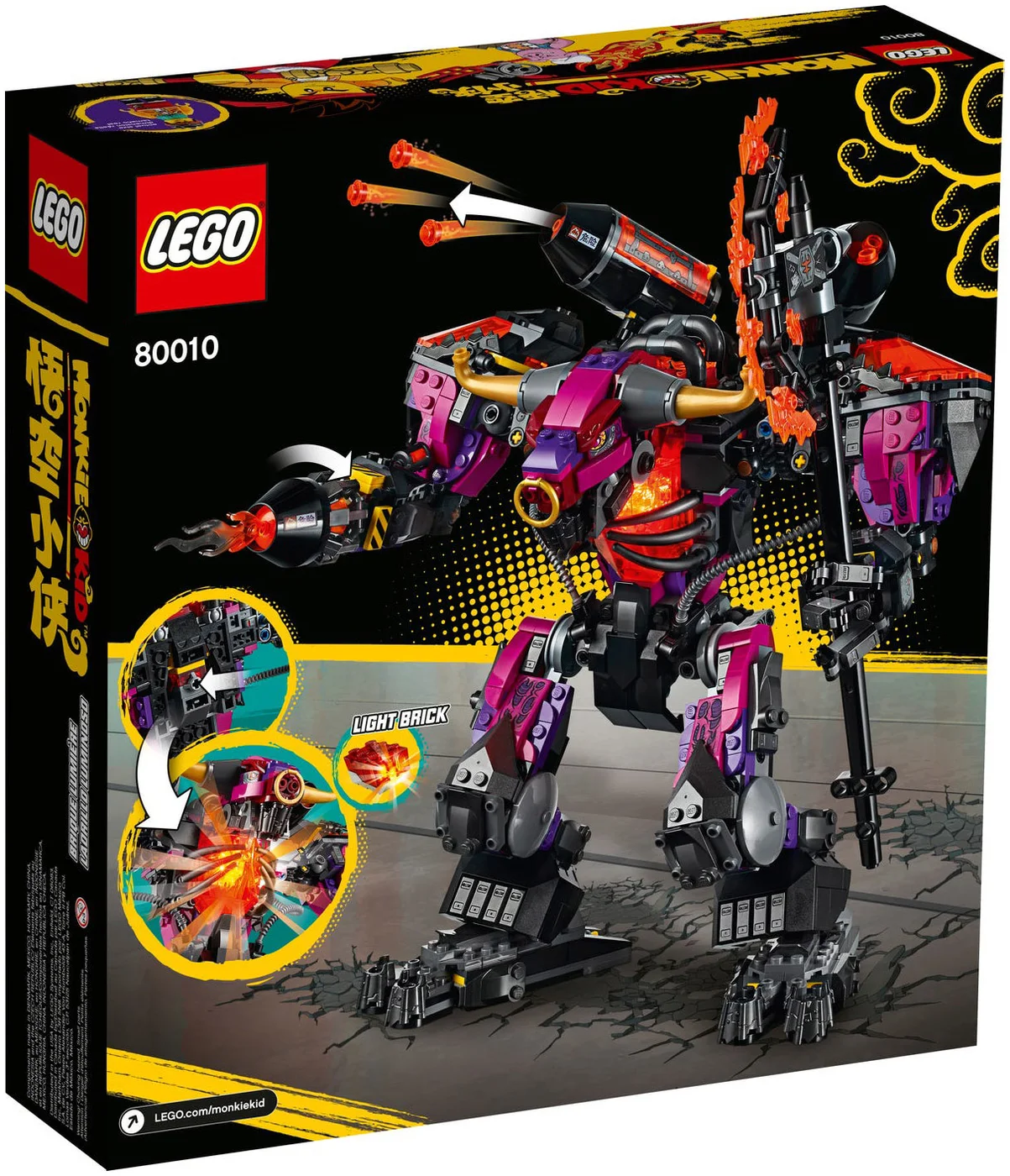 LEGO® Monkie Kid 80010 Demon Bull King - vue 7