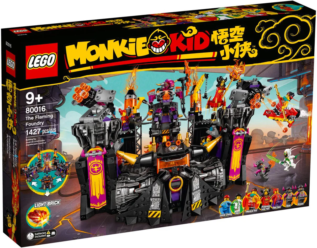 LEGO® Monkie Kid 80016 La fonderia del fuoco - vue 2