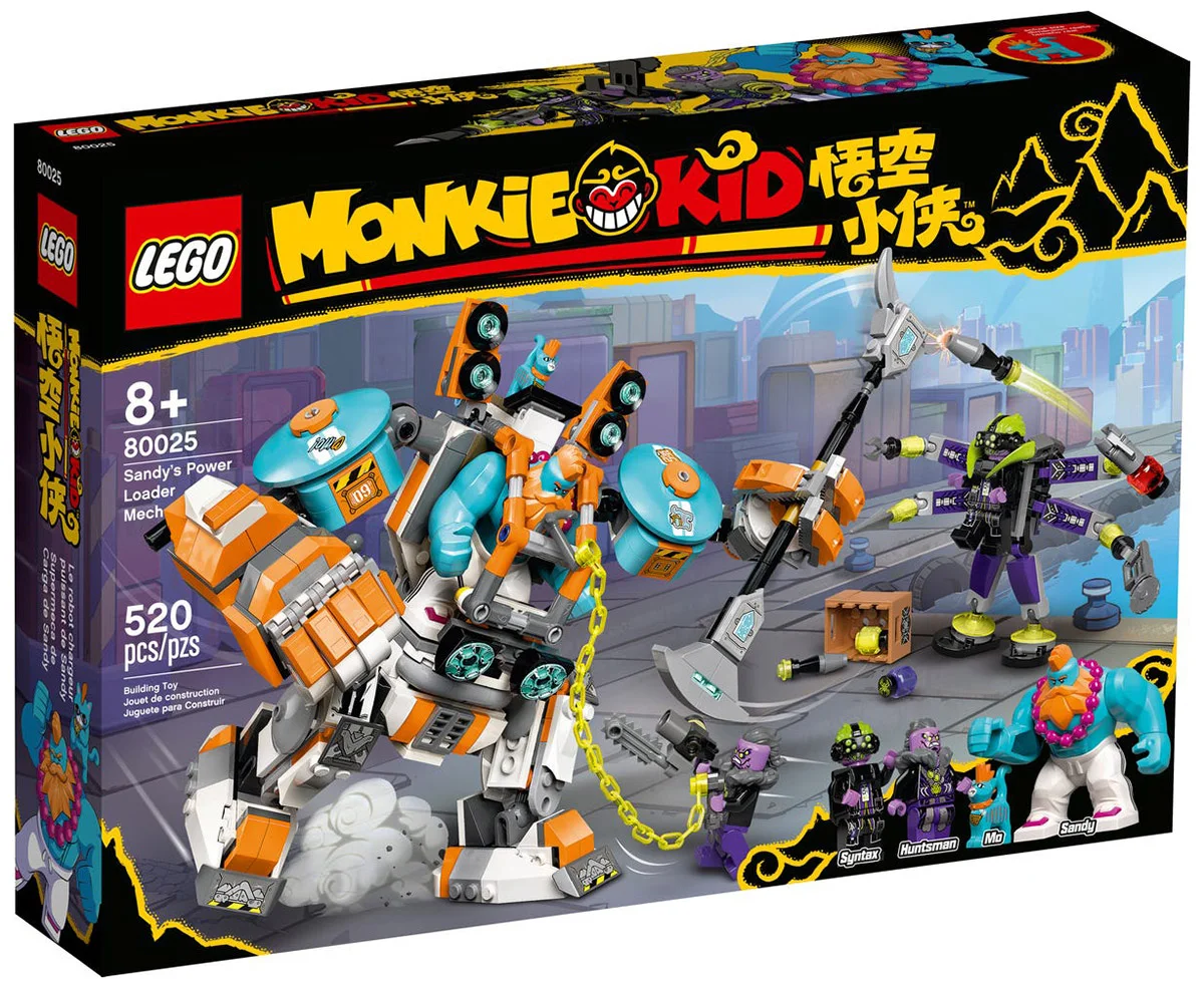 LEGO® Monkie Kid 80025 Il Mech Power Loader di Sandy - vue 2