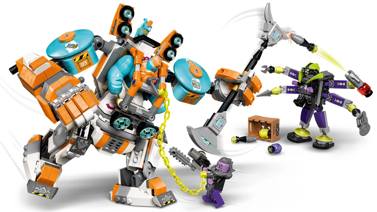 LEGO® Monkie Kid 80025 Il Mech Power Loader di Sandy - vue 3