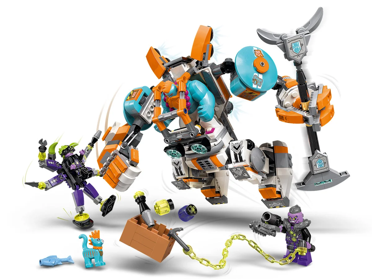 LEGO® Monkie Kid 80025 Il Mech Power Loader di Sandy - vue 5