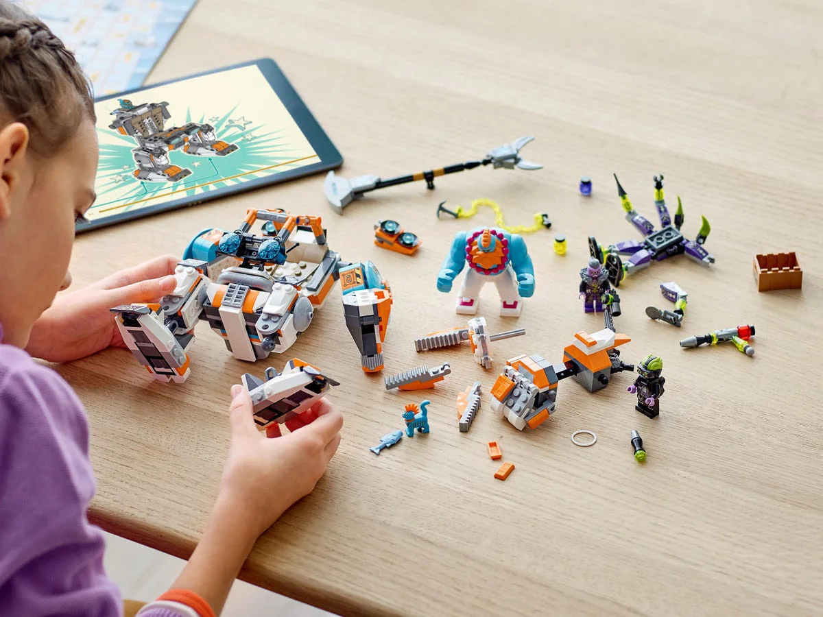 LEGO® Monkie Kid 80025 Il Mech Power Loader di Sandy - vue 9