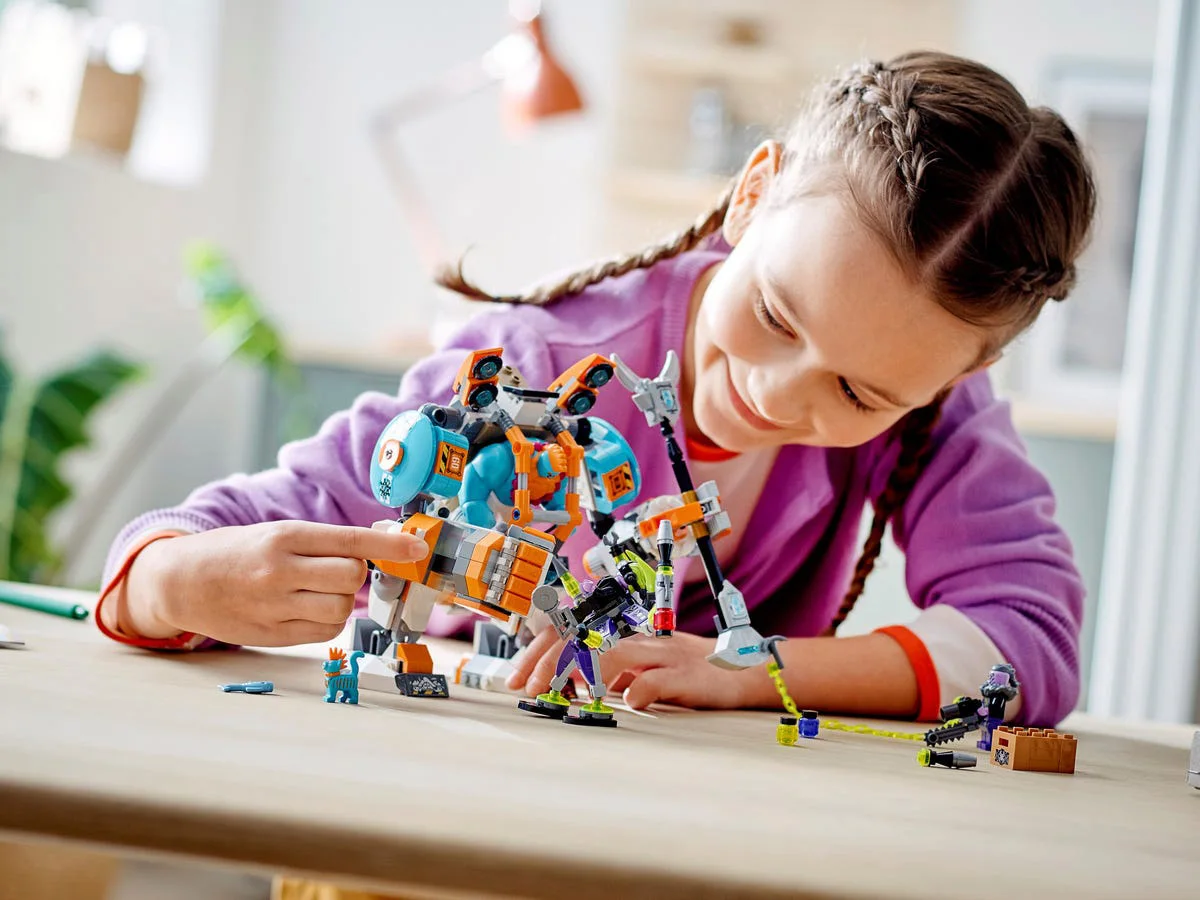 LEGO® Monkie Kid 80025 Il Mech Power Loader di Sandy - vue 10
