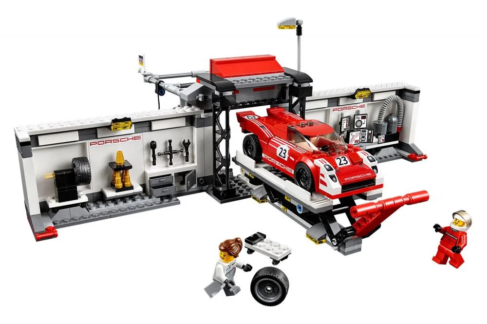 LEGO® Speed Champions 75876 Porsche 919 Hybrid e 917K Pit Lane - vue 5