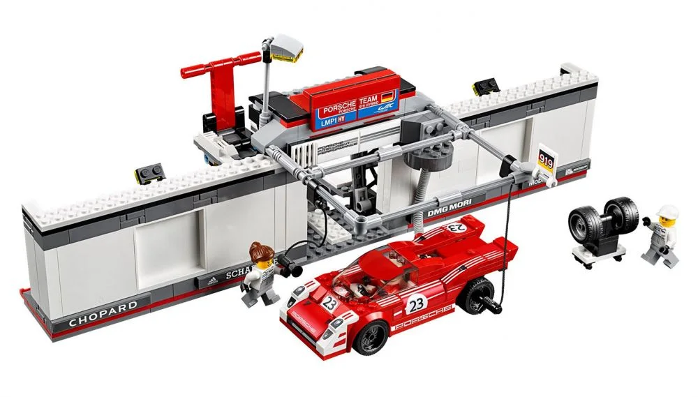 LEGO® Speed Champions 75876 Porsche 919 Hybrid e 917K Pit Lane - vue 11