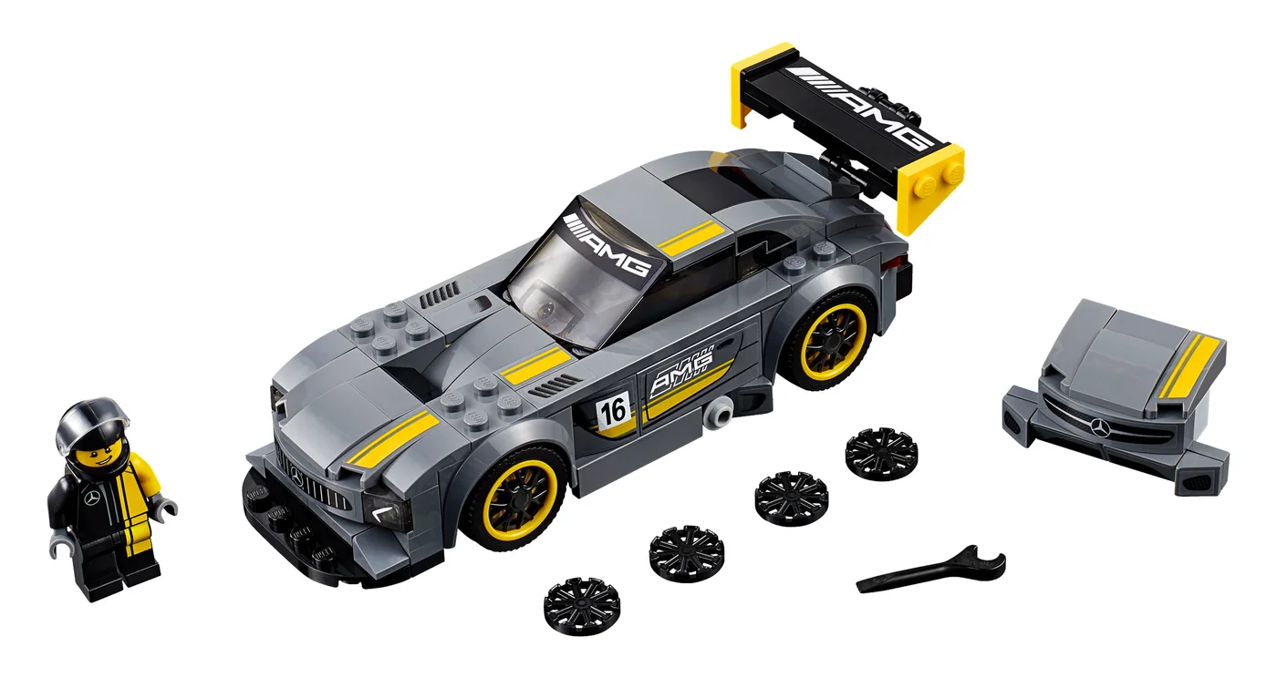 LEGO® Speed Champions 75877 Mercedes-AMG GT3 - vue 2