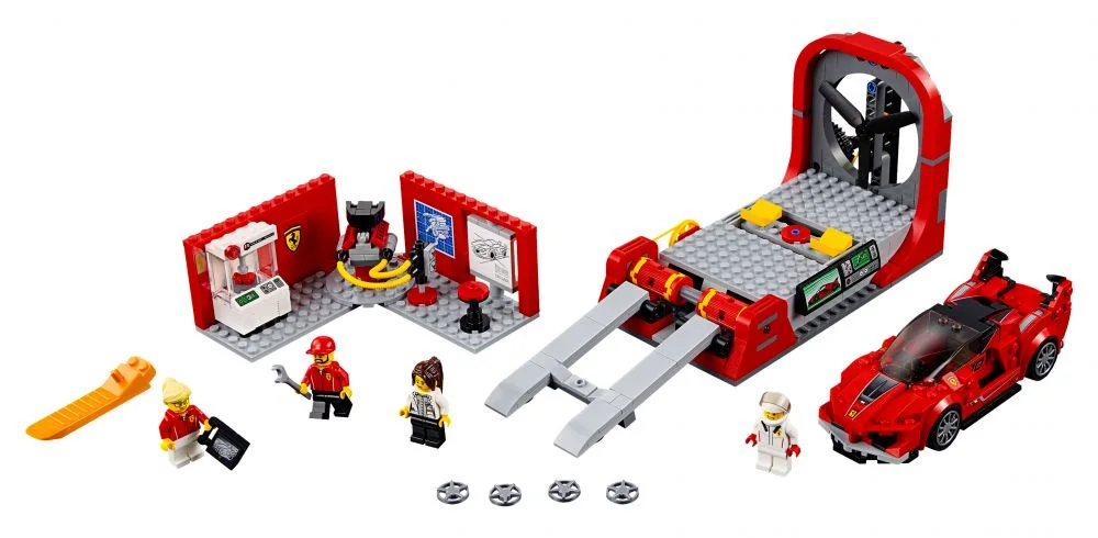 LEGO® Speed Champions 75882 Ferrari FXX K e Centro di sviluppo - vue 3
