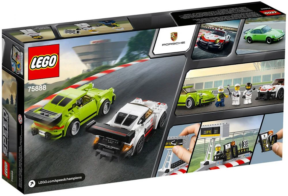 LEGO® Speed Champions 75888 Porsche 911 RSR e 911 Turbo 3.0 - vue 2