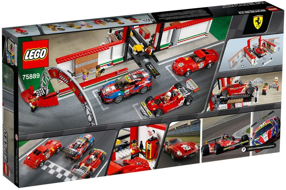 LEGO® Speed Champions 75889 Garage Ferrari - vue 2