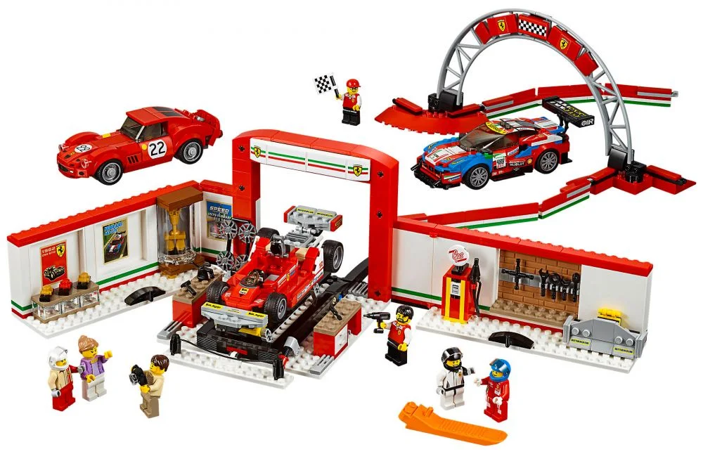 LEGO® Speed Champions 75889 Garage Ferrari - vue 3