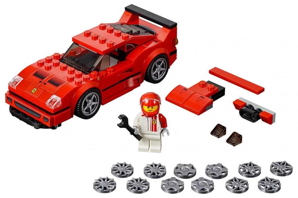 LEGO® Speed Champions 75890 Ferrari F40 Competizione - vue 3