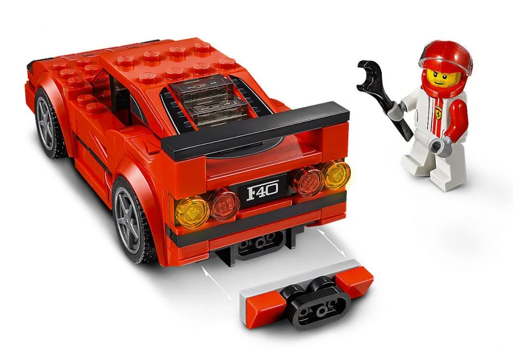 LEGO® Speed Champions 75890 Ferrari F40 Competizione - vue 6