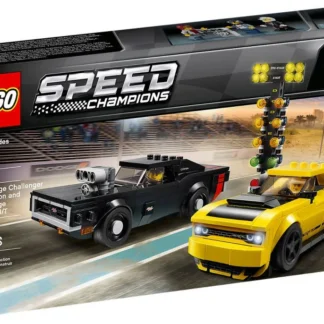 LEGO® Speed Champions 75893 2018 Dodge Challenger SRT Demon e 1970 Dodge Charger R/T - immagine principale