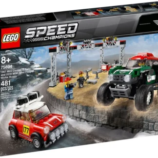 LEGO® Speed Champions 75894 1967 Mini Cooper S Rally e 2018 Mini John Cooper Works Buggy - immagine principale