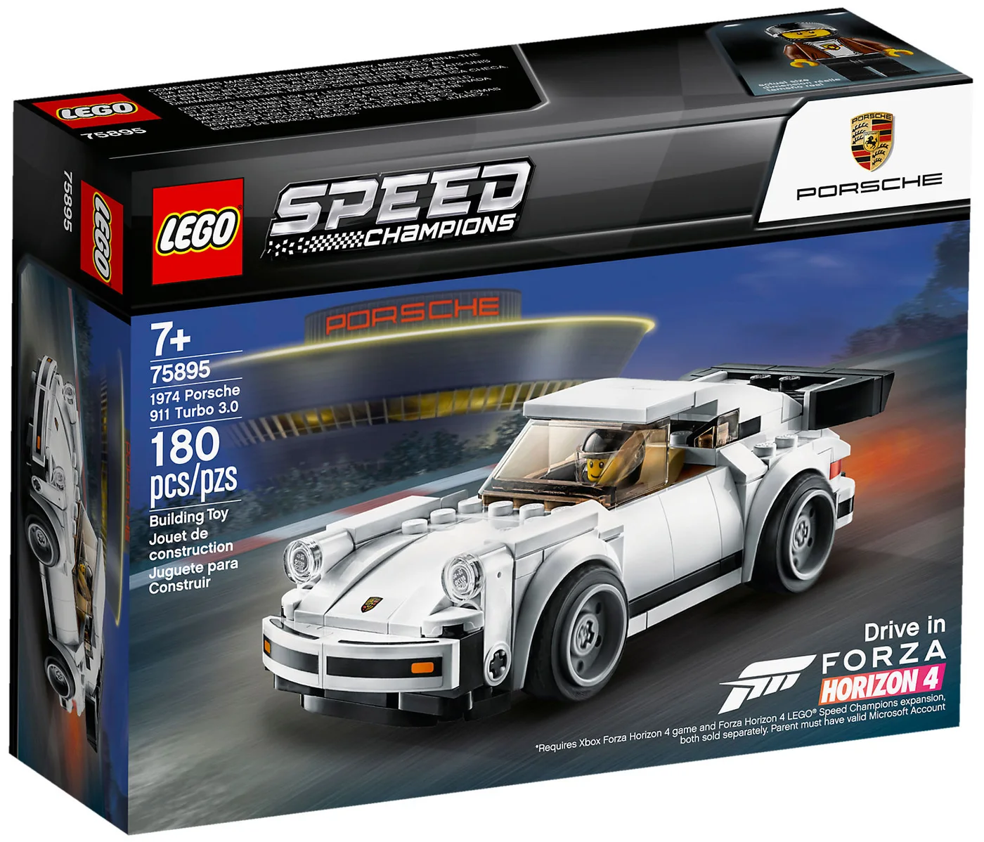 LEGO® Speed Champions 75895 1974 Porsche 911 Turbo 3.0 - vue 2