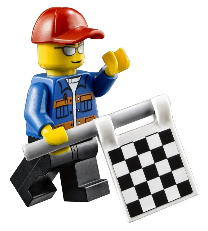 LEGO® Speed Champions 75912 Linea del traguardo Porsche 911 GT - vue 3
