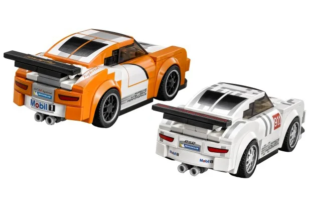 LEGO® Speed Champions 75912 Linea del traguardo Porsche 911 GT - vue 5