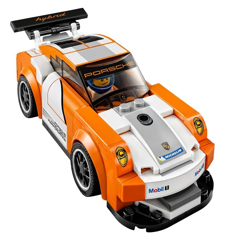 LEGO® Speed Champions 75912 Linea del traguardo Porsche 911 GT - vue 7