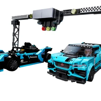LEGO® Speed Champions 76898 Formula E Panasonic Jaguar Racing GEN2 car e Jaguar I-PACE eTROPHY - immagine principale