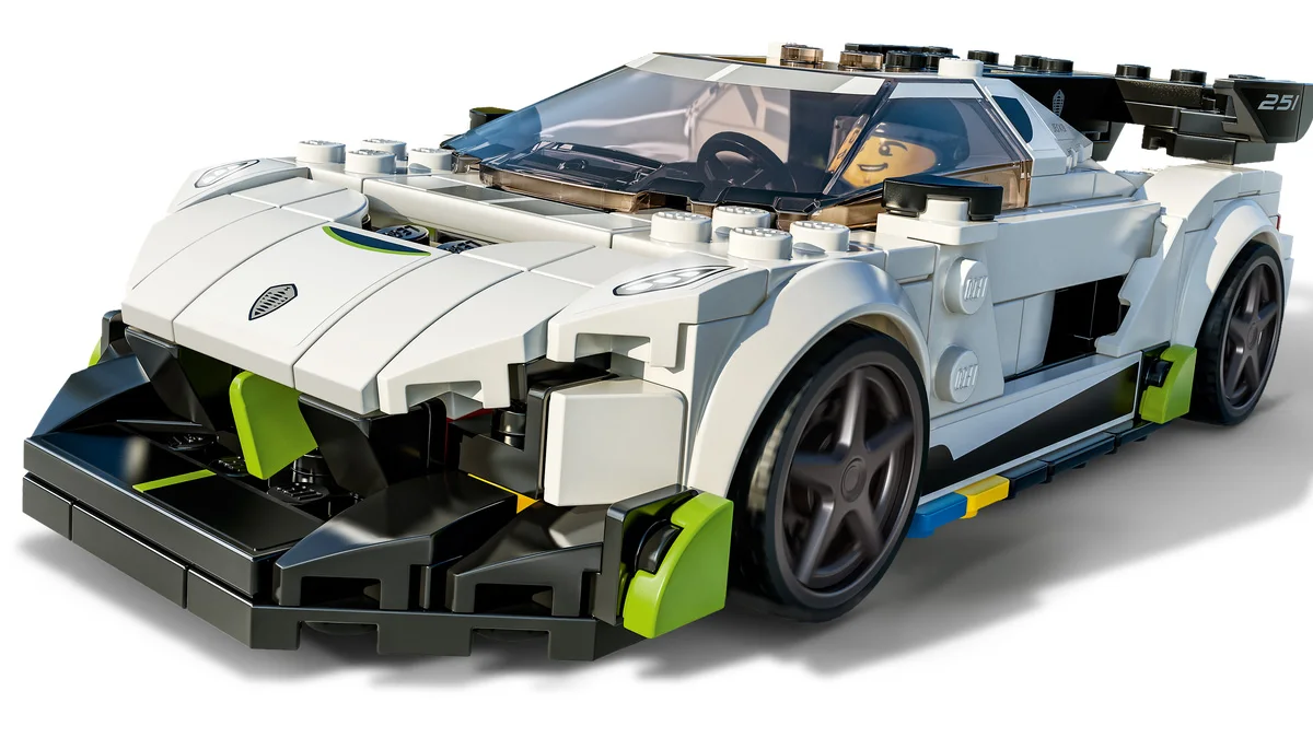 LEGO® Speed Champions 76900 Koenigsegg Jesko - vue 3