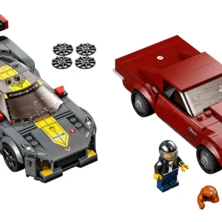 LEGO® Speed Champions 76903 Chevrolet Corvette C8.R e Chevrolet Corvette del 1968 - immagine principale