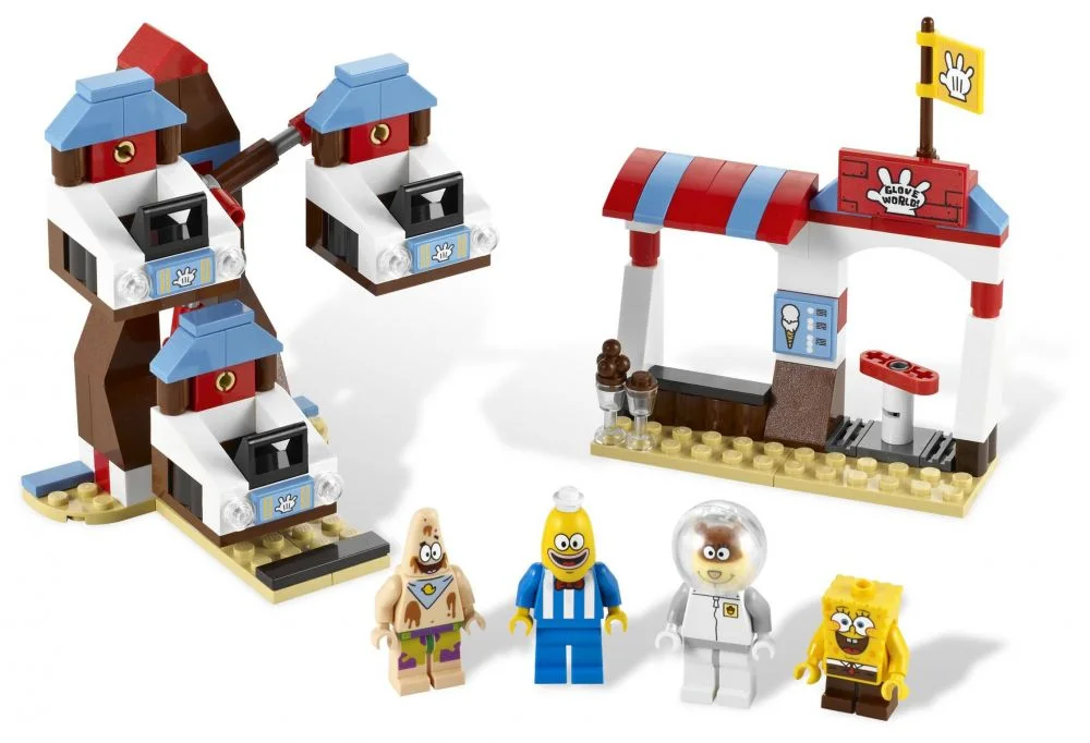 LEGO® SpongeBob 3816 Mondo dei guanti - vue 2