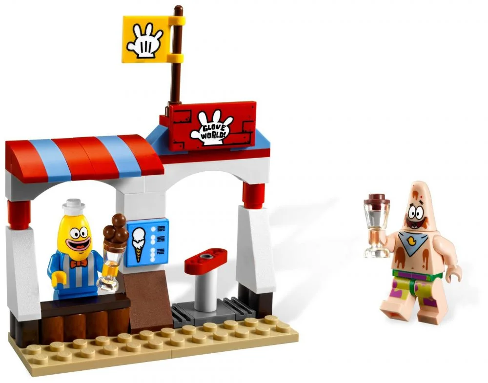 LEGO® SpongeBob 3816 Mondo dei guanti - vue 3