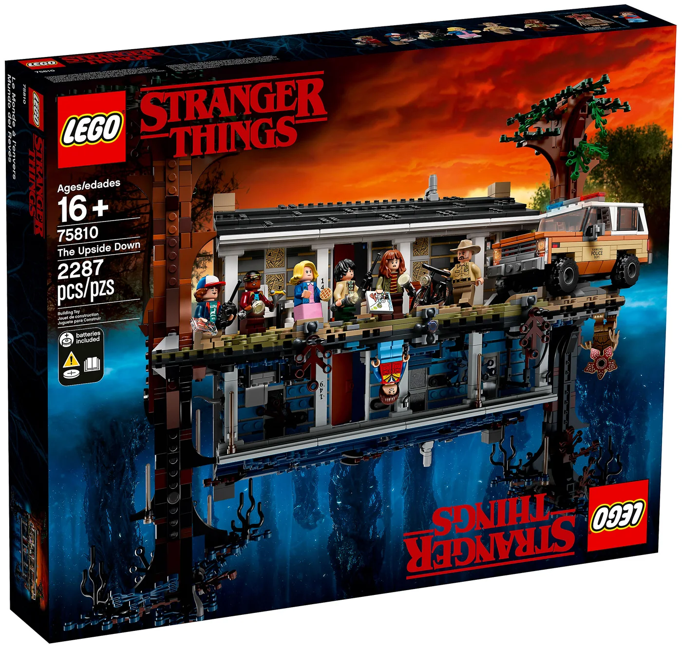 LEGO® Stranger Things 75810 Il Sottosopra - vue 3