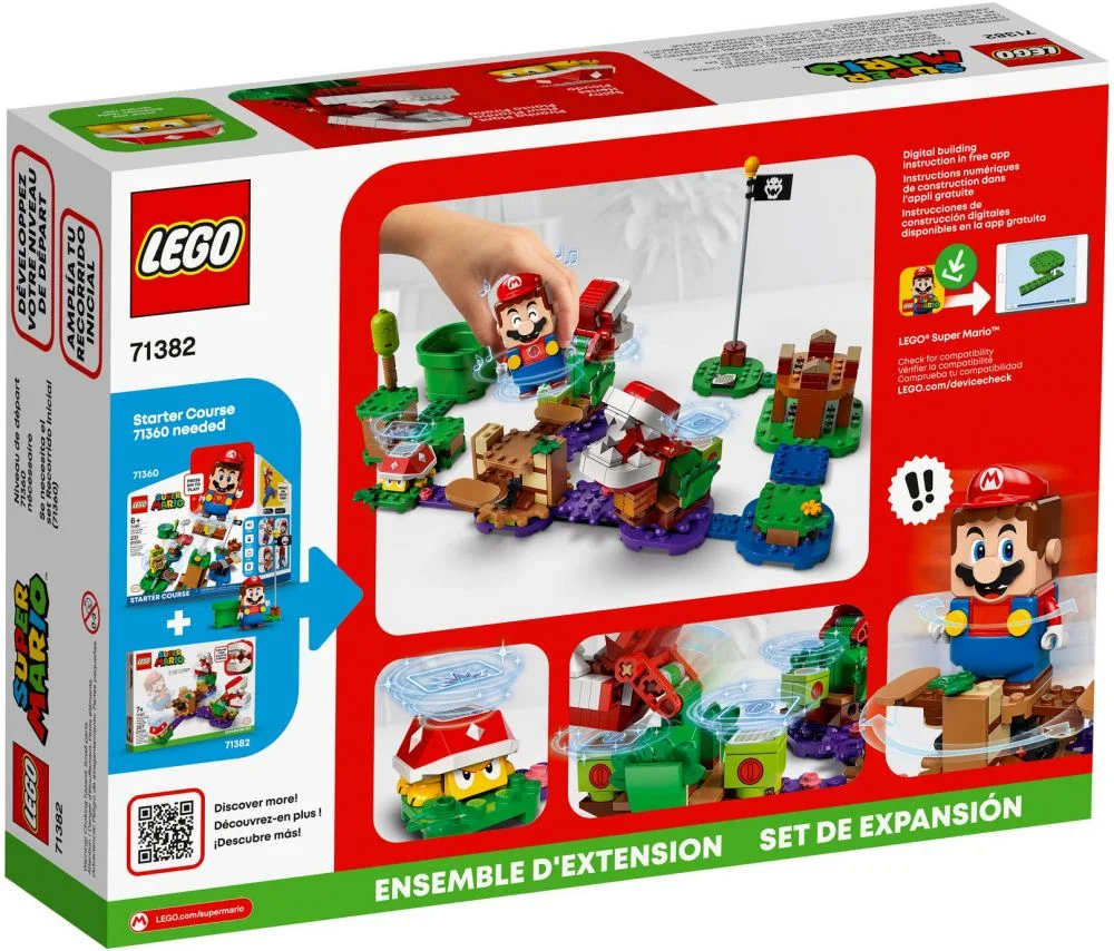 LEGO® Super Mario 71382 La sfida rompicapo della Pianta Piranha – Pack di espansione - vue 6