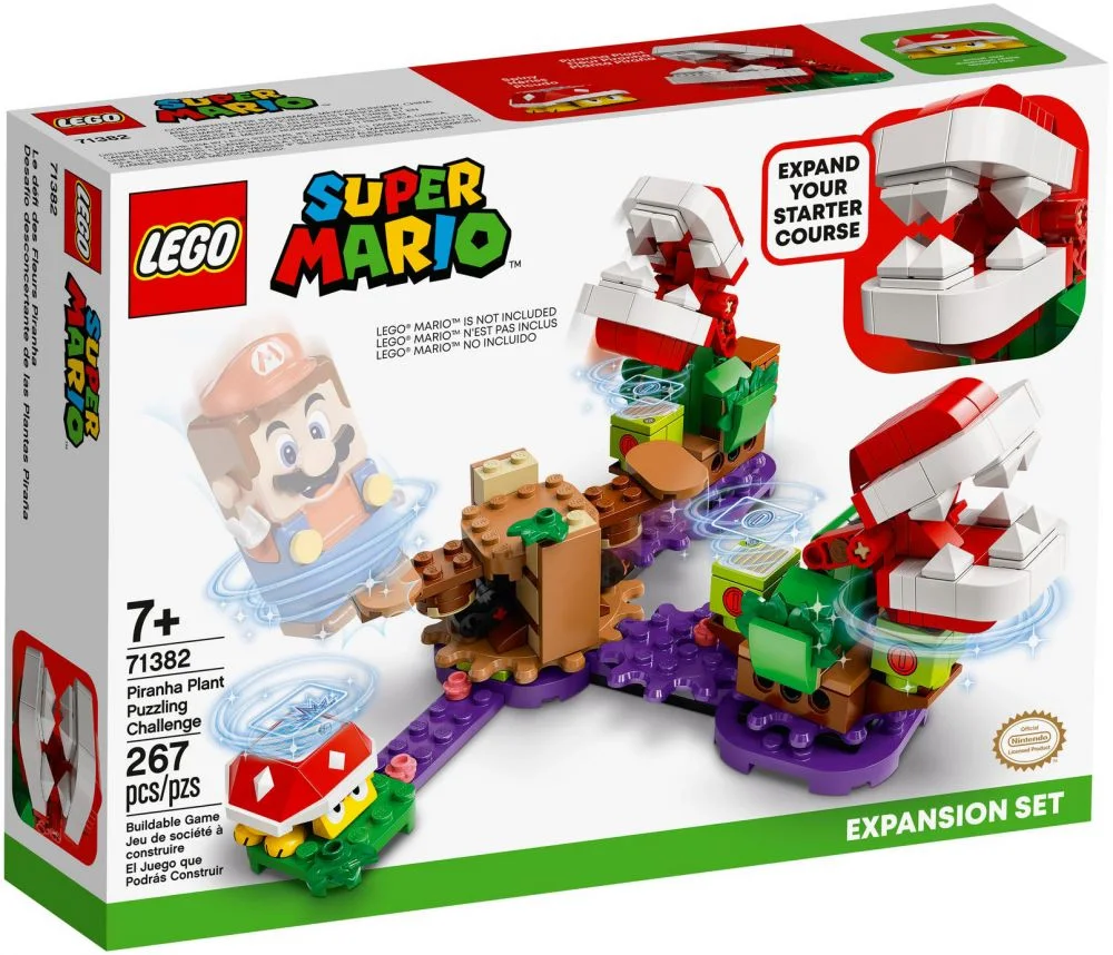 LEGO® Super Mario 71382 La sfida rompicapo della Pianta Piranha – Pack di espansione - vue 13