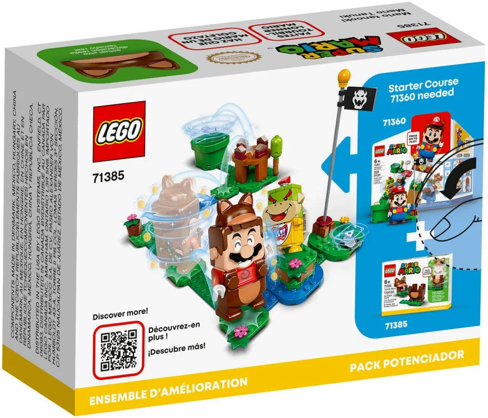 LEGO® Super Mario 71385 Mario tanuki – Power Up Pack - vue 6