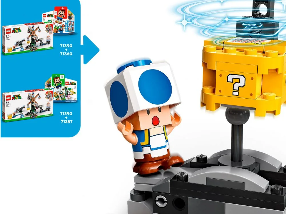 LEGO® Super Mario 71390 L’abbattimento dei Reznor – Pack di espansione - vue 6