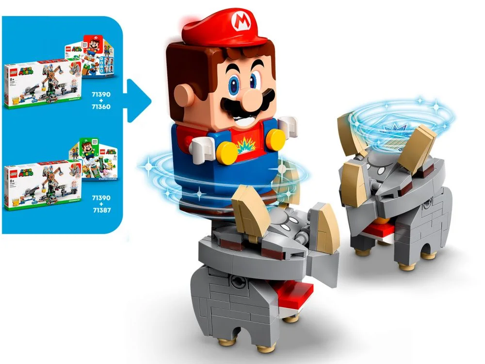 LEGO® Super Mario 71390 L’abbattimento dei Reznor – Pack di espansione - vue 7