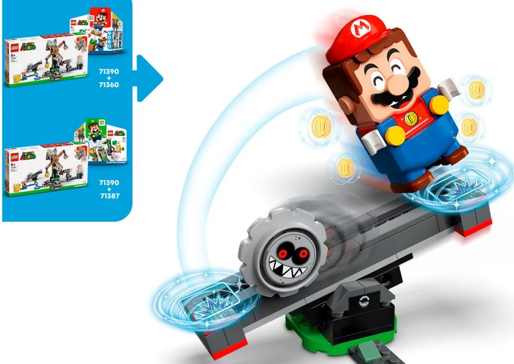 LEGO® Super Mario 71390 L’abbattimento dei Reznor – Pack di espansione - vue 9