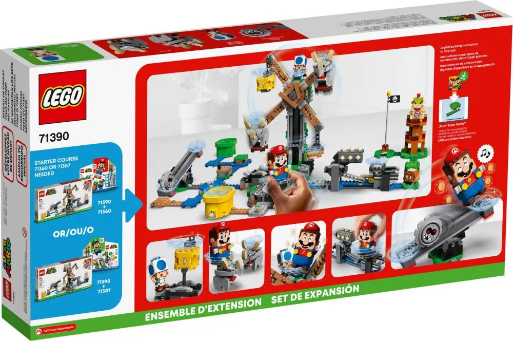 LEGO® Super Mario 71390 L’abbattimento dei Reznor – Pack di espansione - vue 11